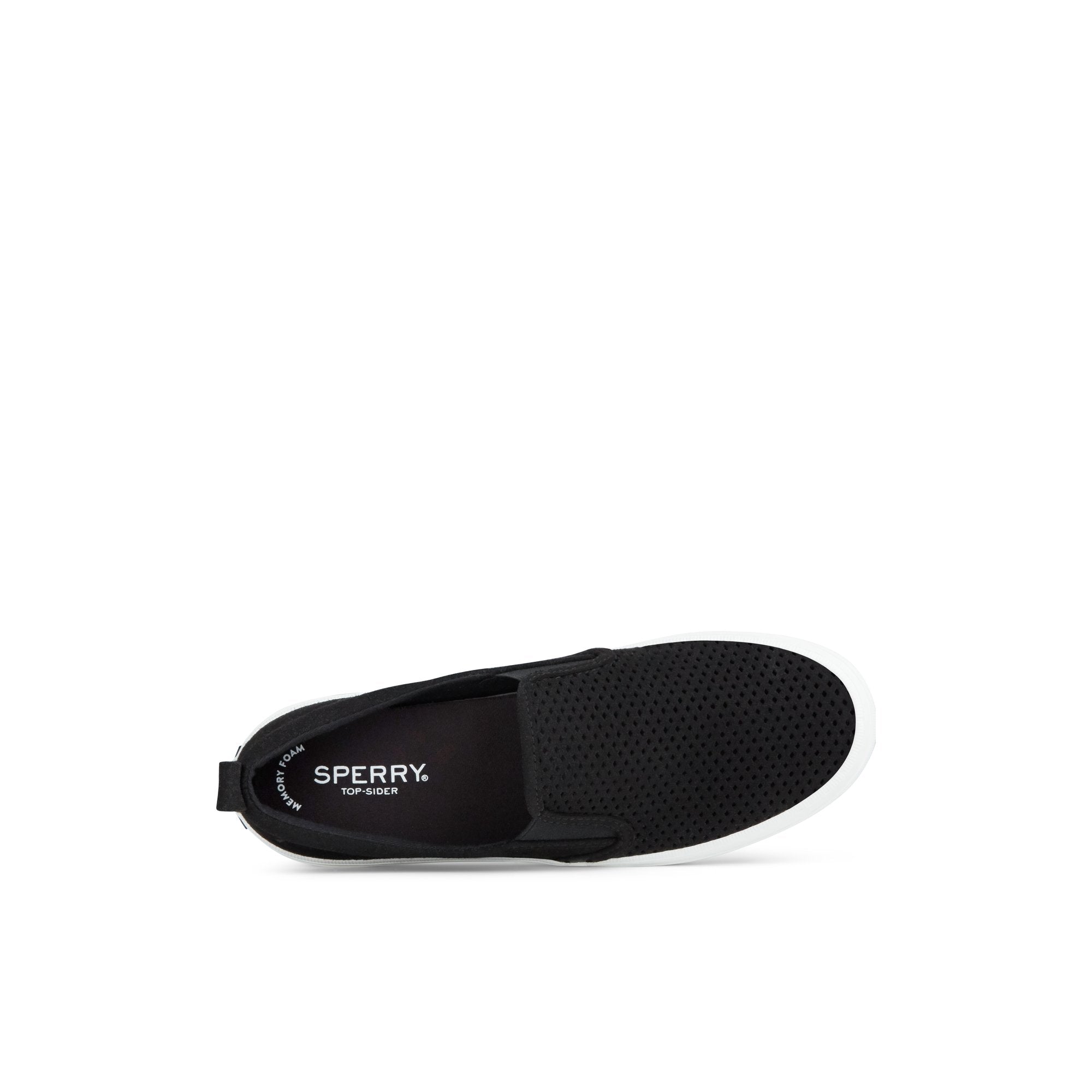Crest Twin Gore Perforated Slip On Sneaker - Image 5