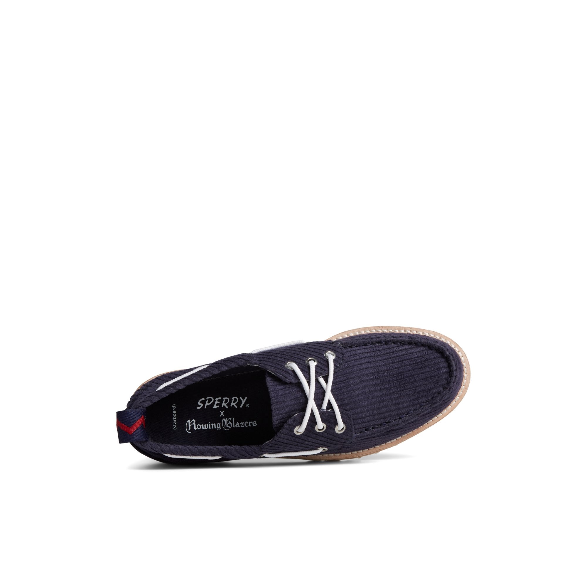 Unisex Sperry x Rowing Blazers Cloud Authentic Original? 3-Eye Vibram Boat Shoe - Image 5