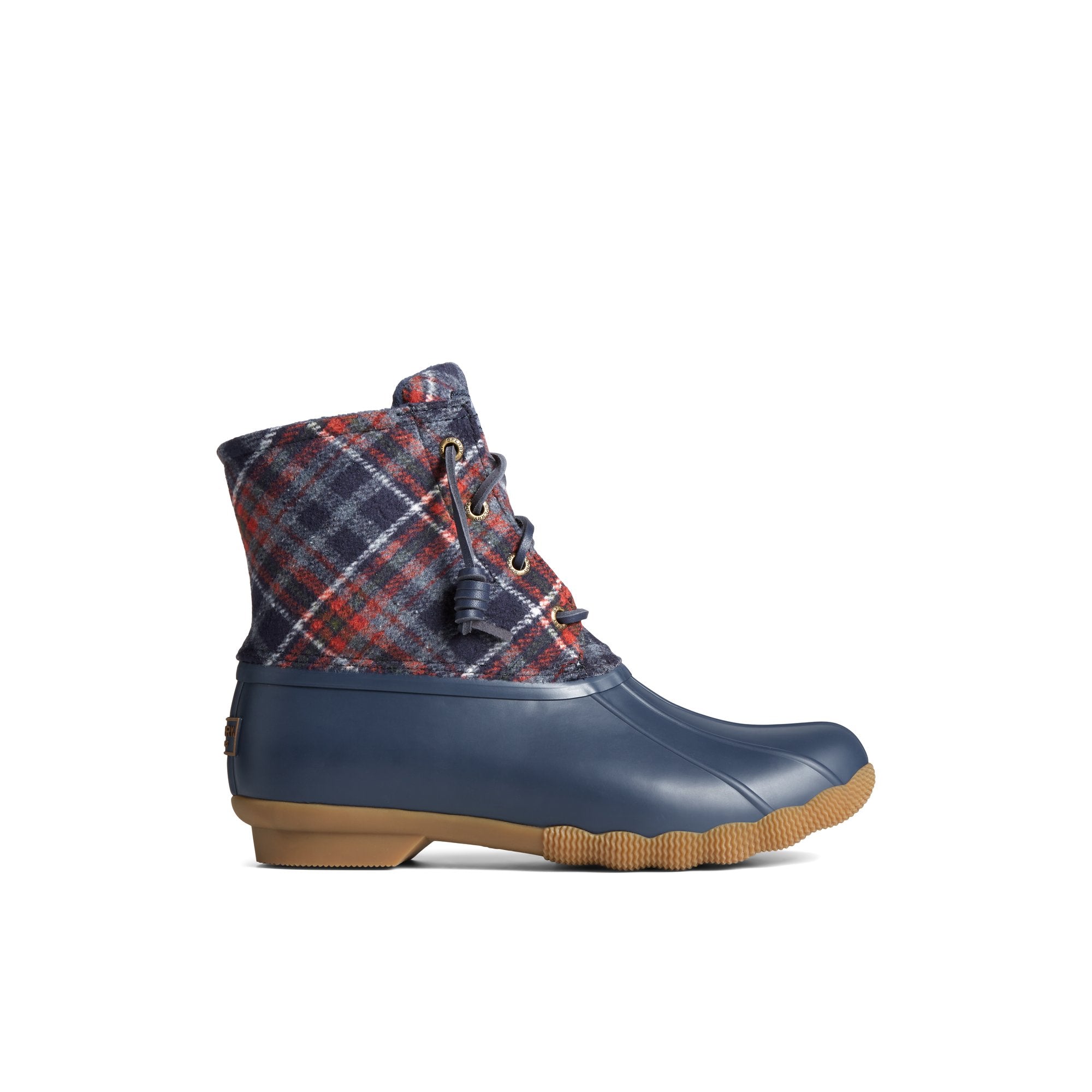 Saltwater? Plaid Wool Duck Boot