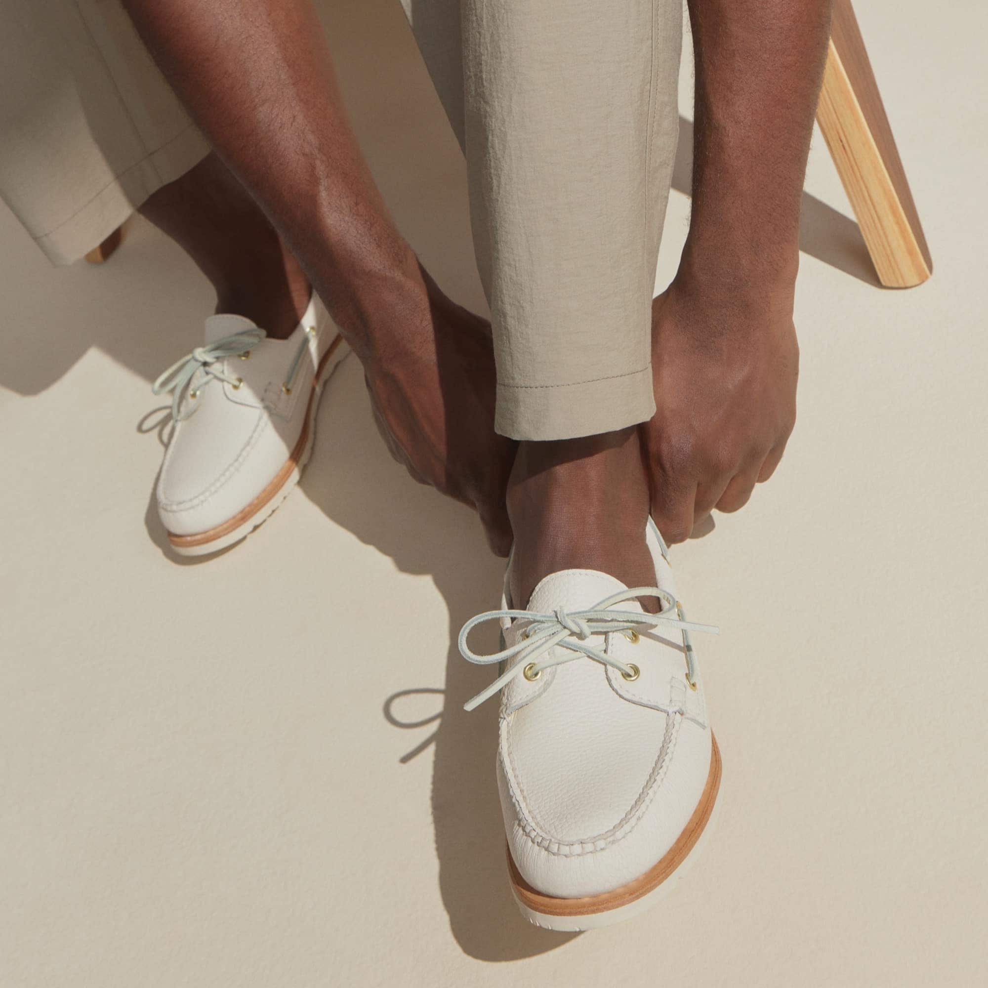 Authentic Original? Made in Maine 2 Eye Boat Shoe - Image 9